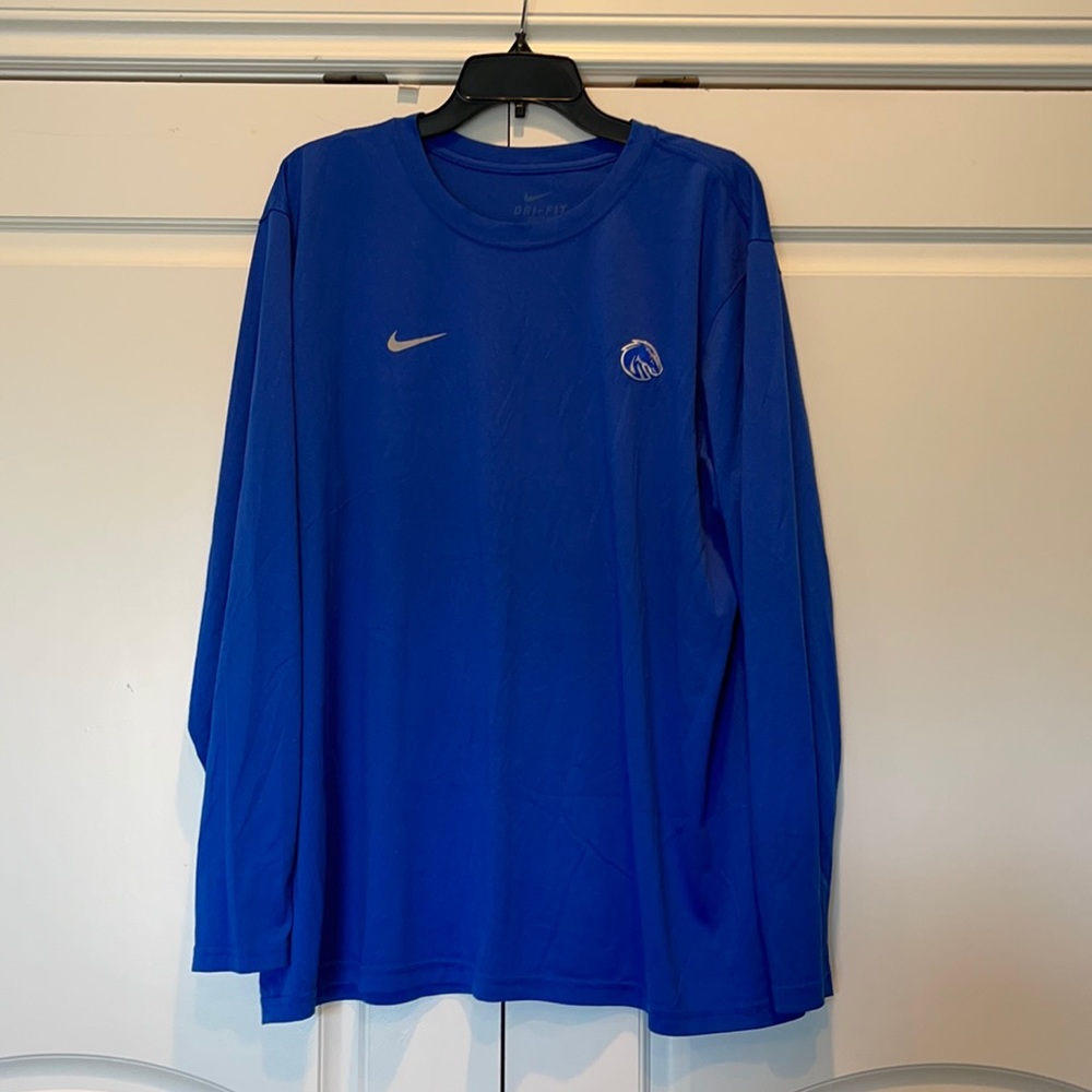 Nike Boise State Broncos Dri-fit Long Sleeve Shirt